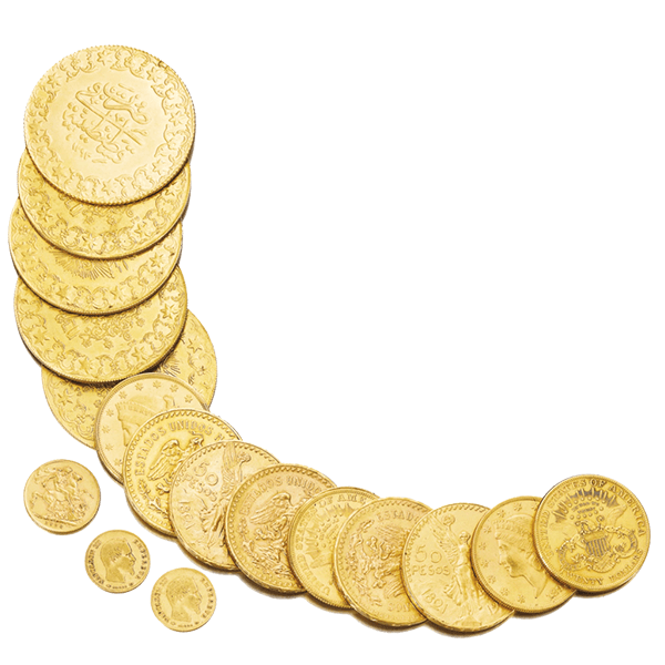 Vintage Gold Coins