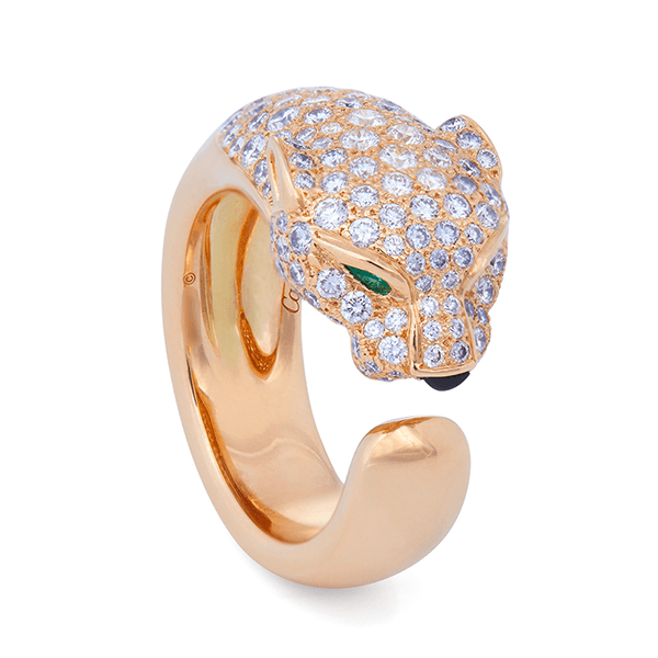 Cartier Panthere Diamond Ring